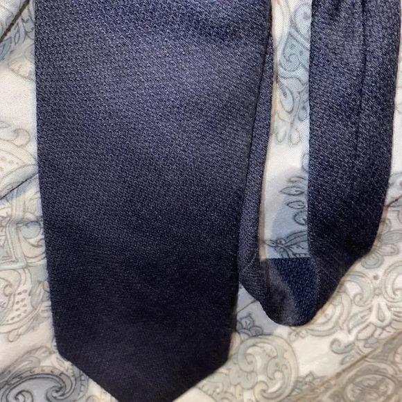Hamley & Scott vintage  blue tie - Picture 4 of 4